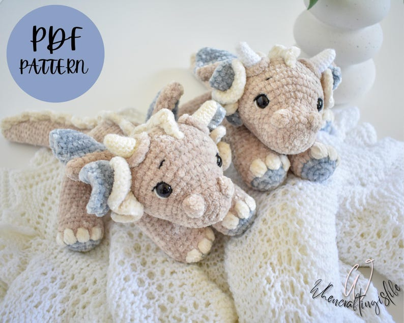 Bentemare Crochet Pattern – Danger the Fierce Little Dragon