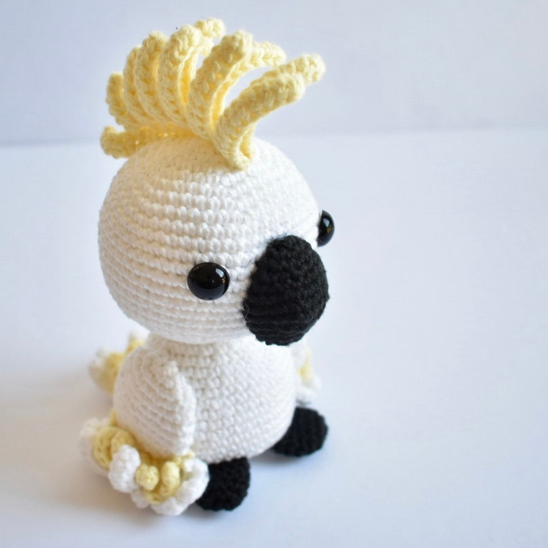 Bentemare CROCHET PATTERN - Cooper the Cockatoo