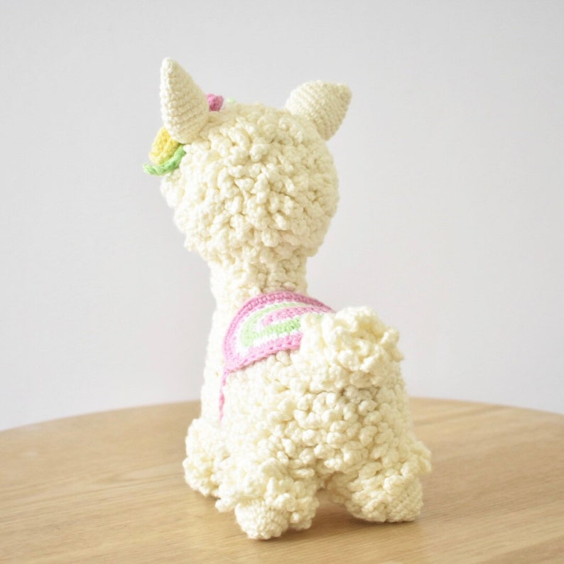 Bentemare Crochet pattern β Miss Aviana the Cute Alpaca Plushie Pattern