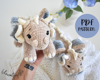 Bentemare Crochet Pattern – Danger the Fierce Little Dragon