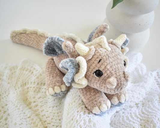 Bentemare Crochet Pattern – Danger the Fierce Little Dragon