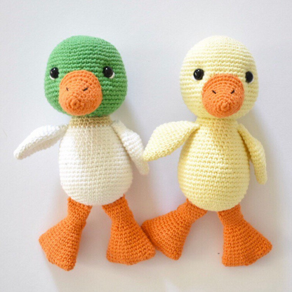 Bentemare CROCHET PATTERN - Little Ducklings