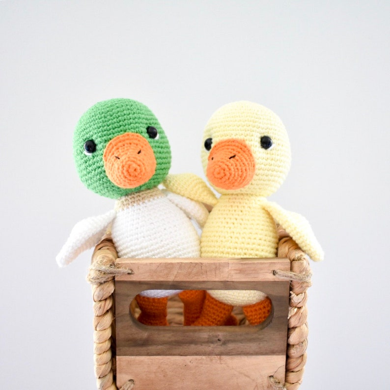 Bentemare CROCHET PATTERN - Little Ducklings