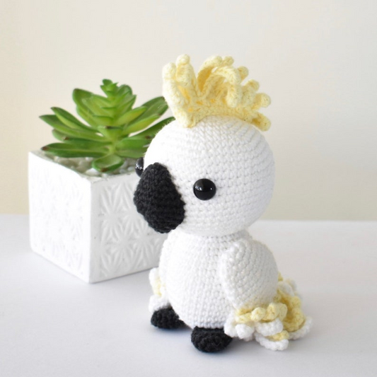 Bentemare CROCHET PATTERN - Cooper the Cockatoo