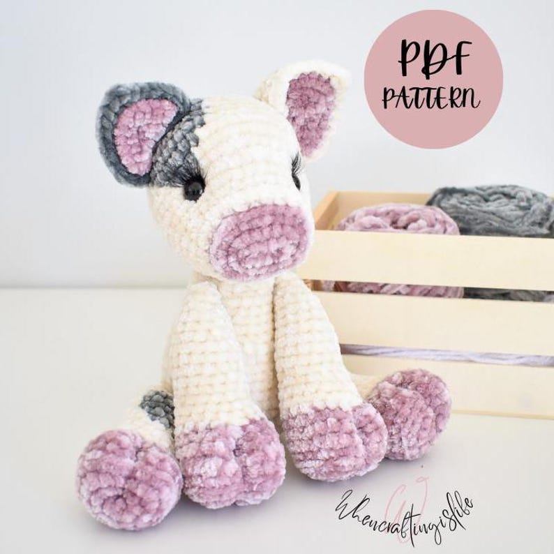 Bentemare Crochet Pattern – Parsley the Pig