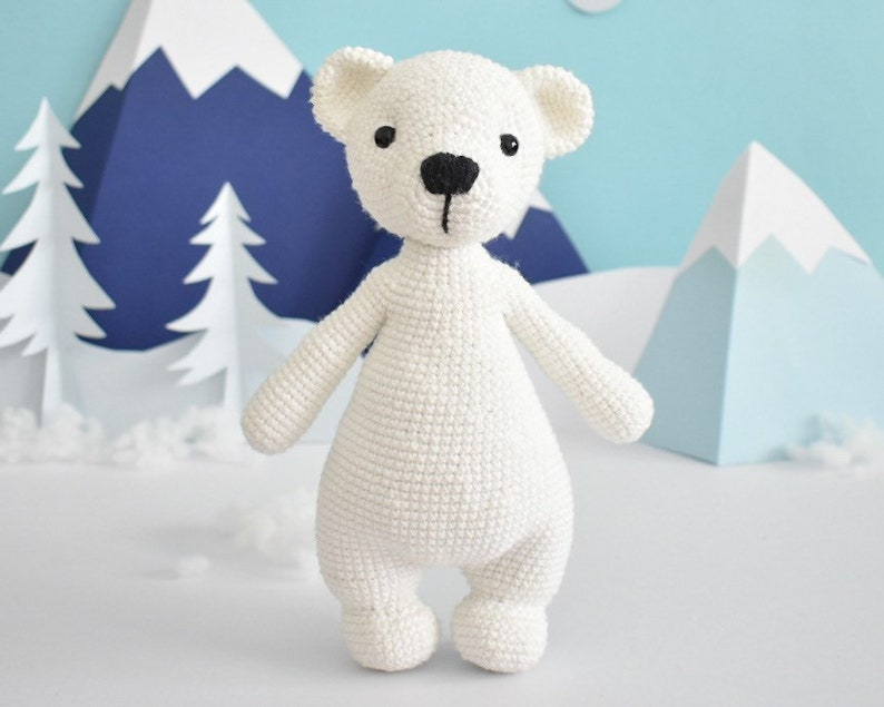 Bentemare CROCHET PATTERN - Winston the Winter Bear