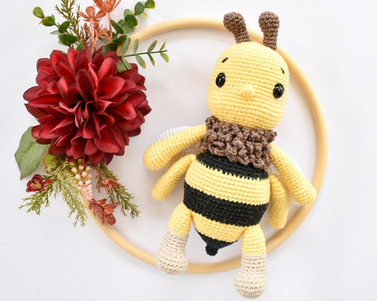 Bentemare CROCHET PATTERN - Barney the Bumble Bee